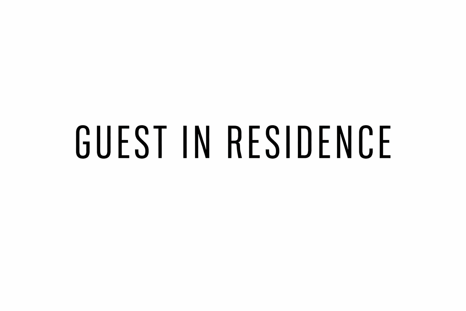 Guest In Residence